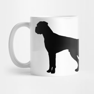 German BOXER Dog  - Silhouette Mug